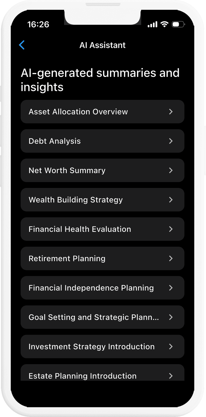 Sumio AI Assistant with predefined prompts